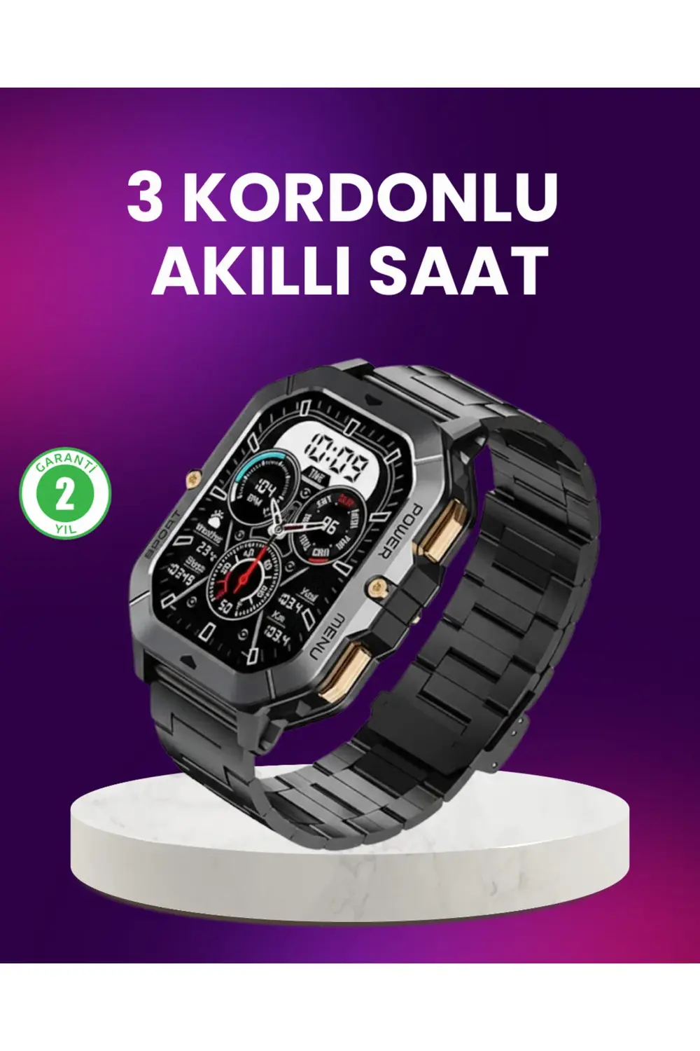 Bildirim ve Spor Takipli Akıllı Saat