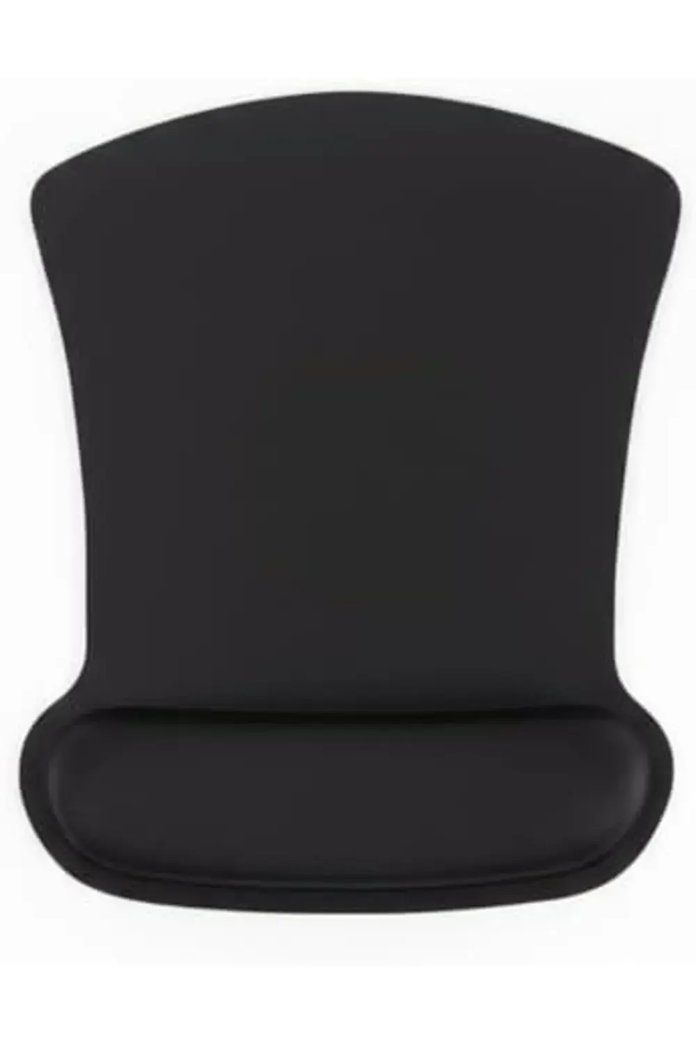 Bilek Destekli Konfor Kaymaz Ergonomik Mouse Pad Siyah Siyah 3955