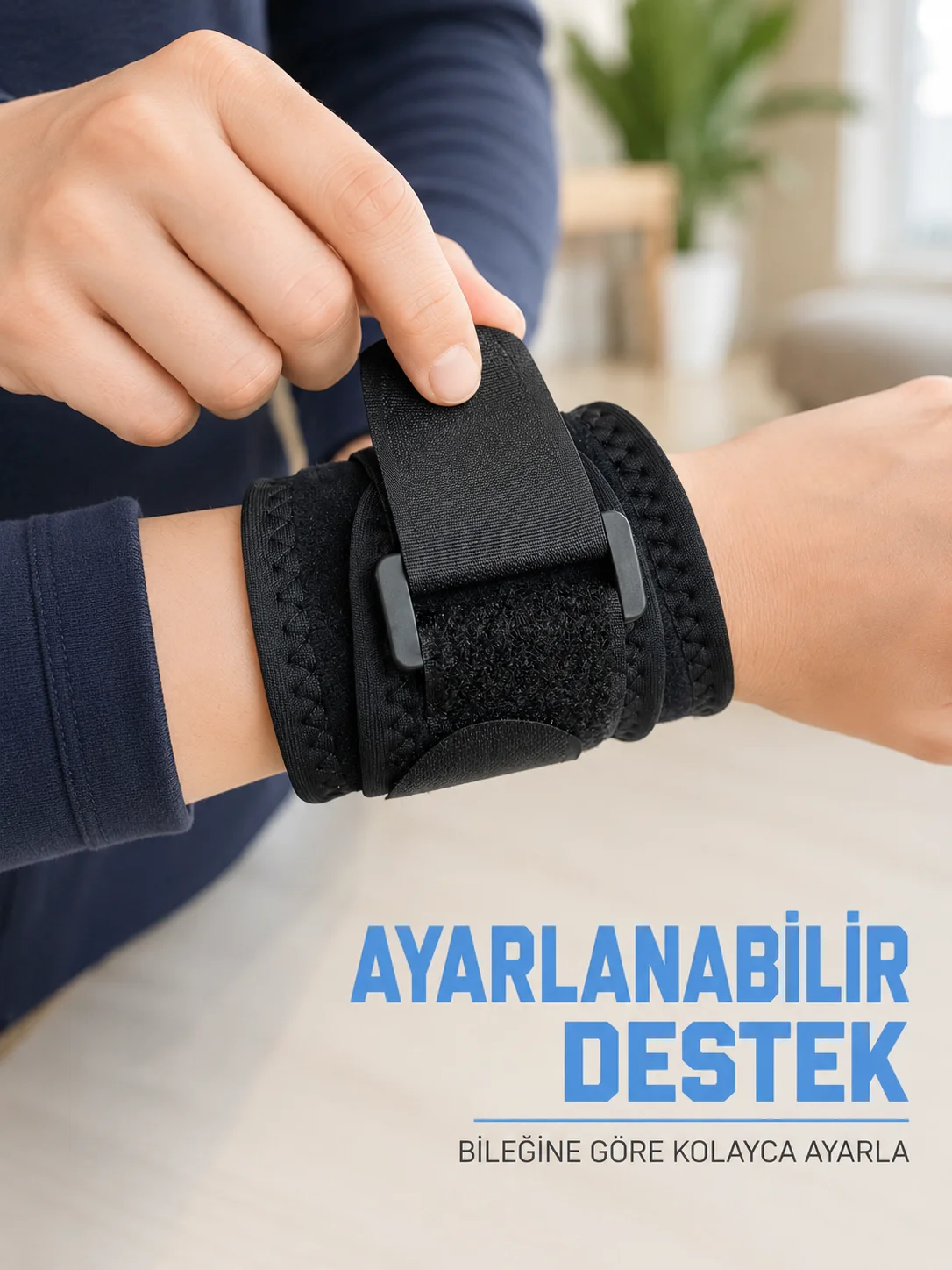 Bilek Destekliği Ayarlanabilir Çift Bantlı Cırtlı Sporcu Bilekliği Fiyatı, Yorumları ve Özellikleri