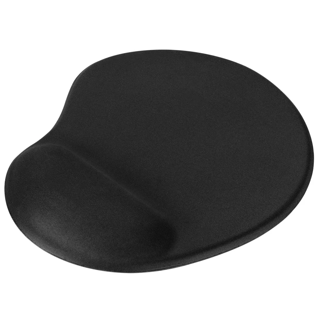 Bileklik Destekli Ergonomik Mouse Pad 250x197 Siyah - Performans Odaklı