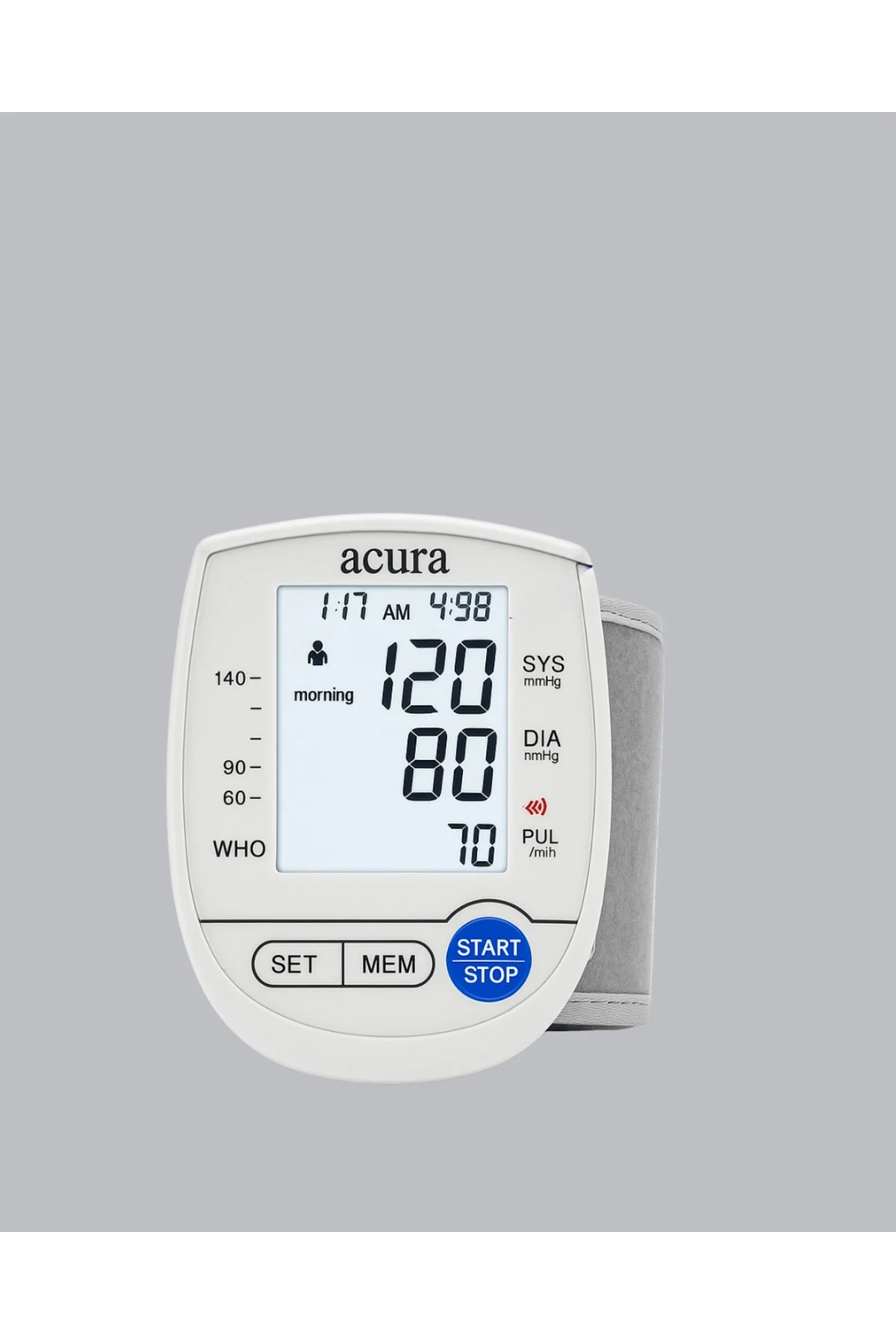 Bilekten Ölçer Tansiyon Aleti Şarjlı-Pilli Hafızalı Pratik Kullan