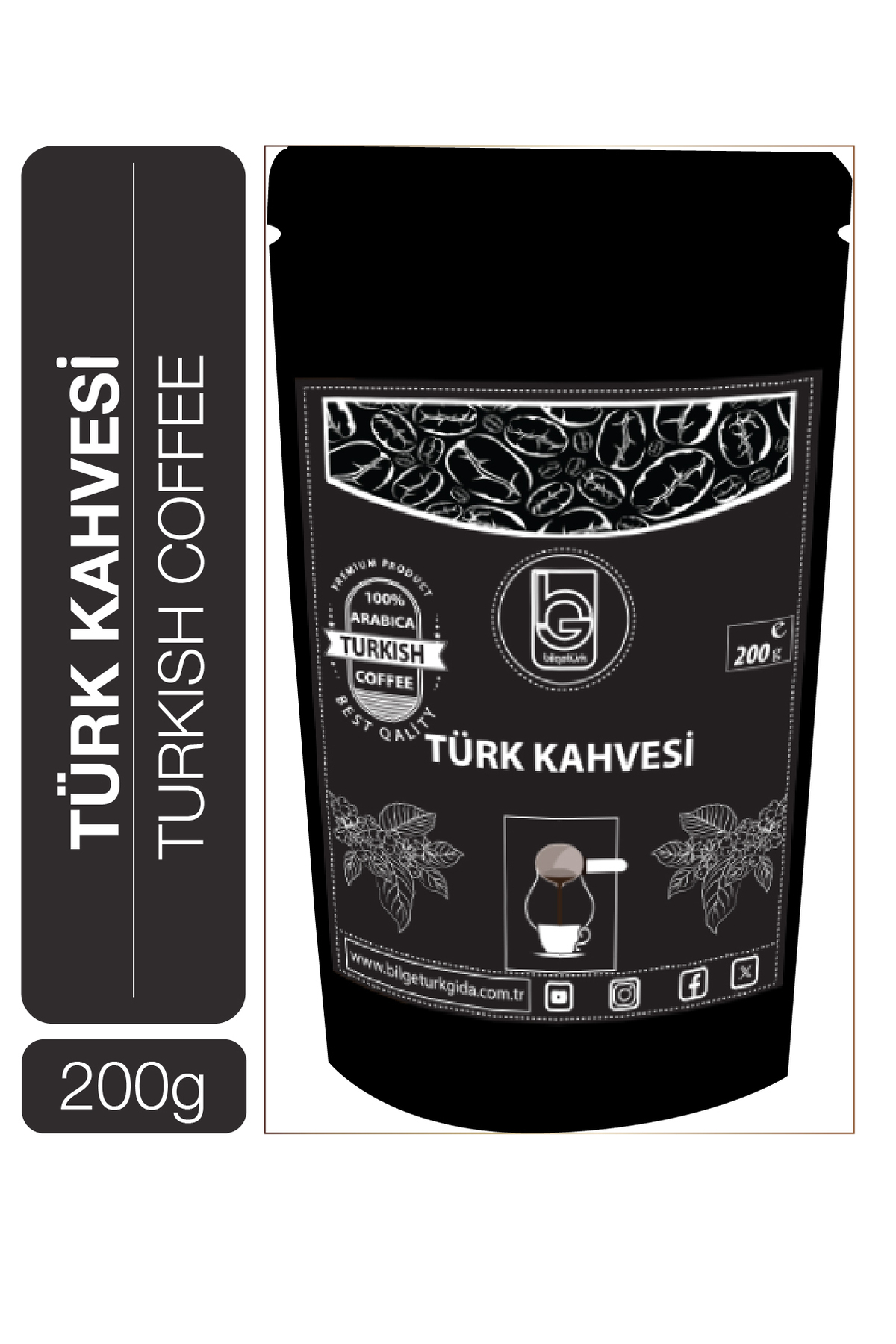 Bİlgetürk Türk Kahvesi 200 Gr