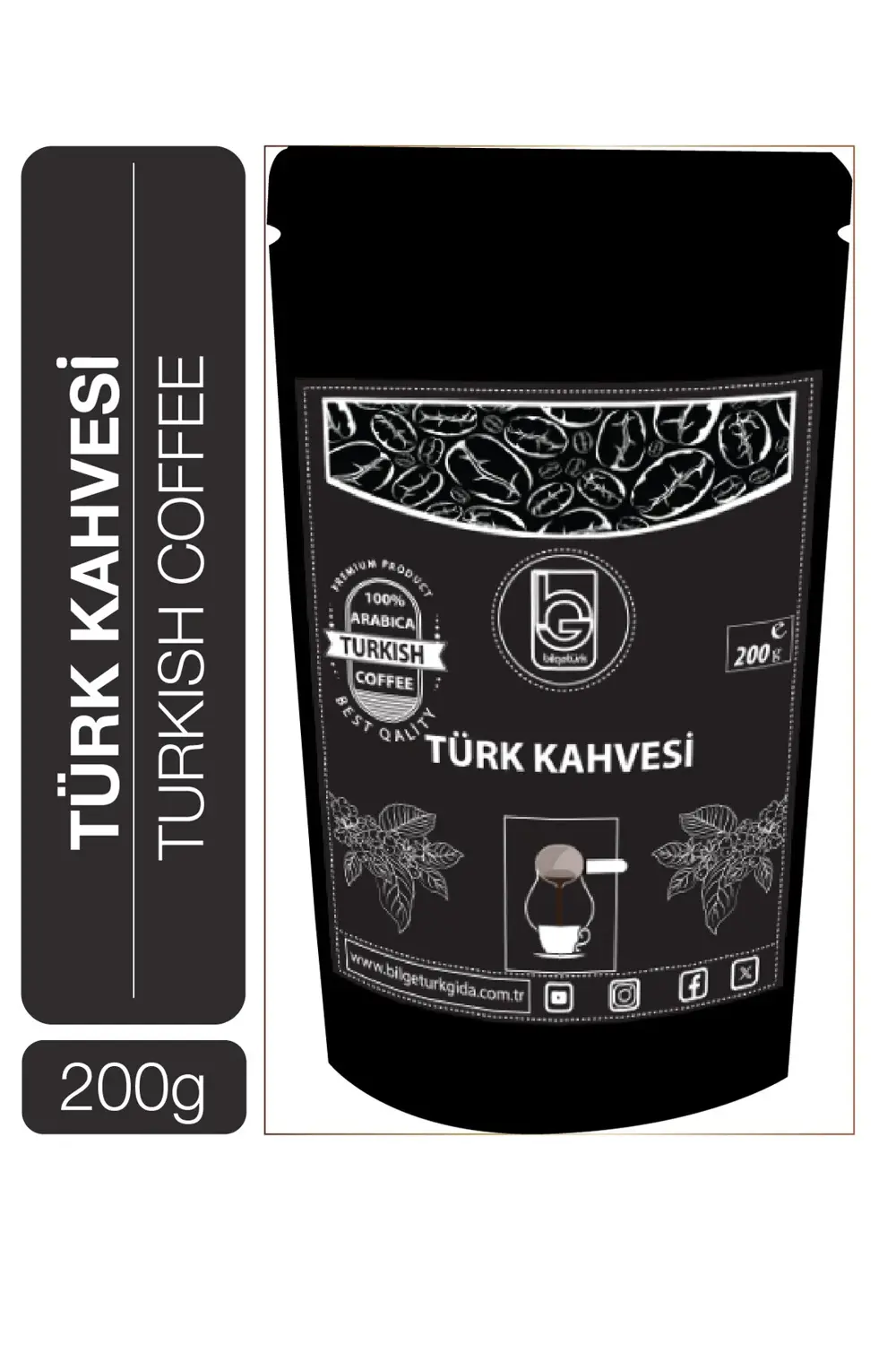 Bİlgetürk Türk Kahvesi 200 Gr