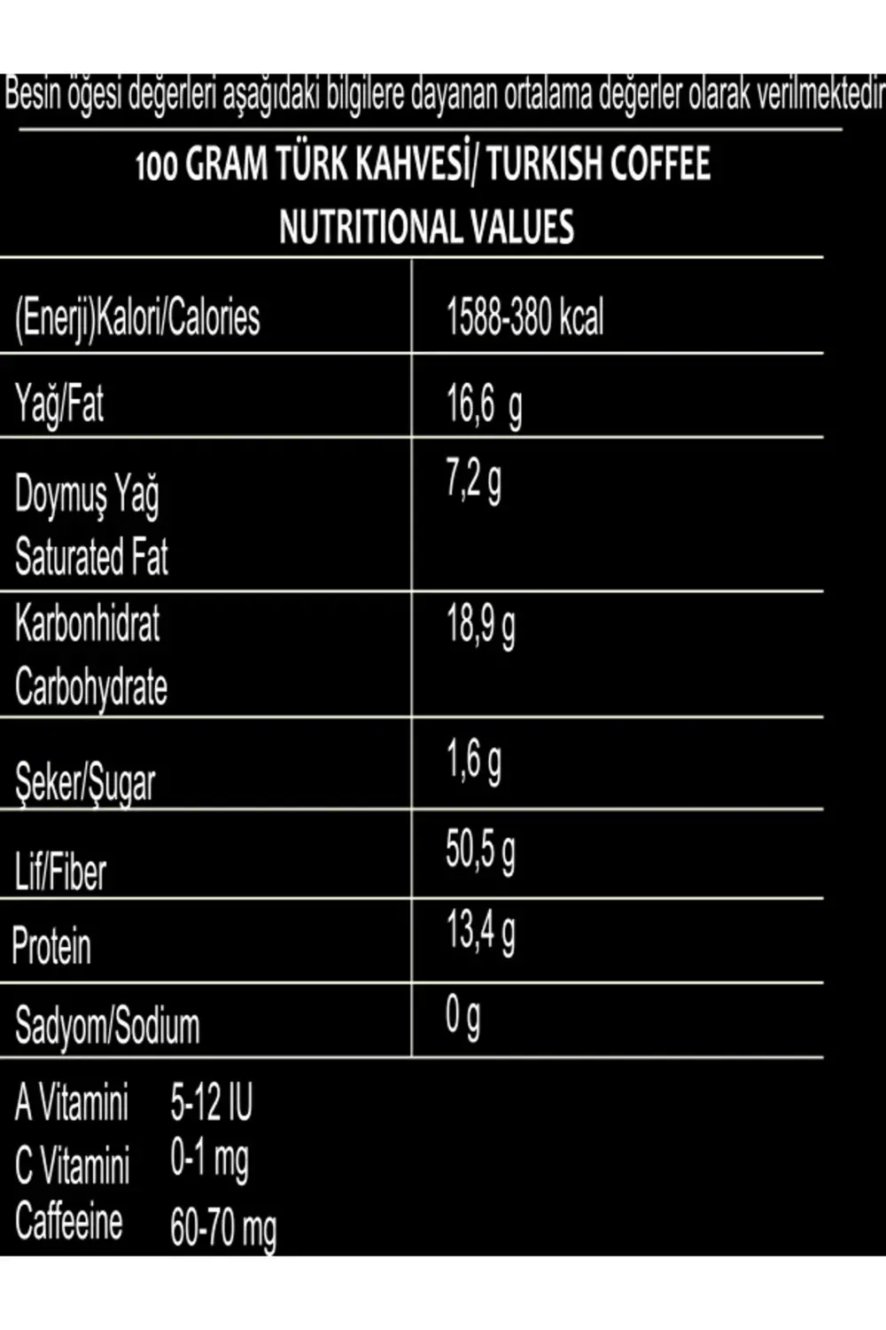 Bilgetürk Türk Kahvesi 200GrX3=600Gr