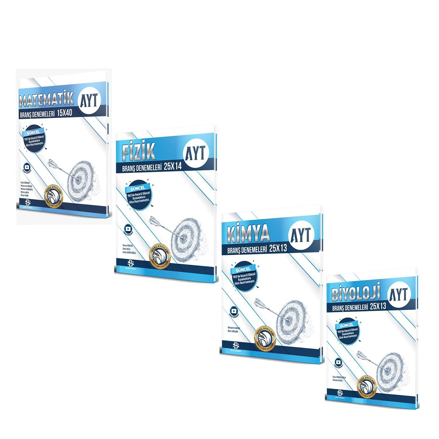 Bilgi Sarmal AYT Matematik Fizik Kimya ve Biyoloji Deneme Seti 4 