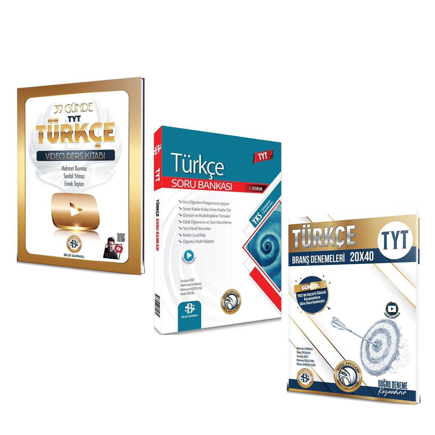Bilgi Sarmal TYT Türkçe 39 Günde Video Ders Kitabı Soru Bankası v