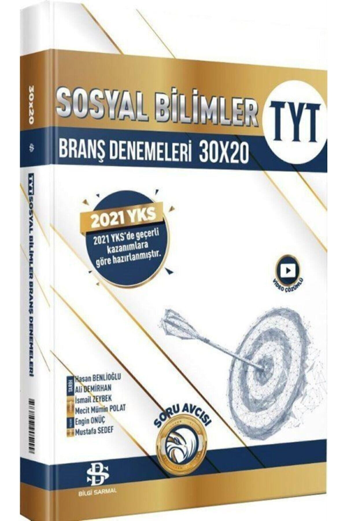 Bilgi Sarmal Yayınları Tyt Sosyal Bilimler 30 X 20 Branş Denemele