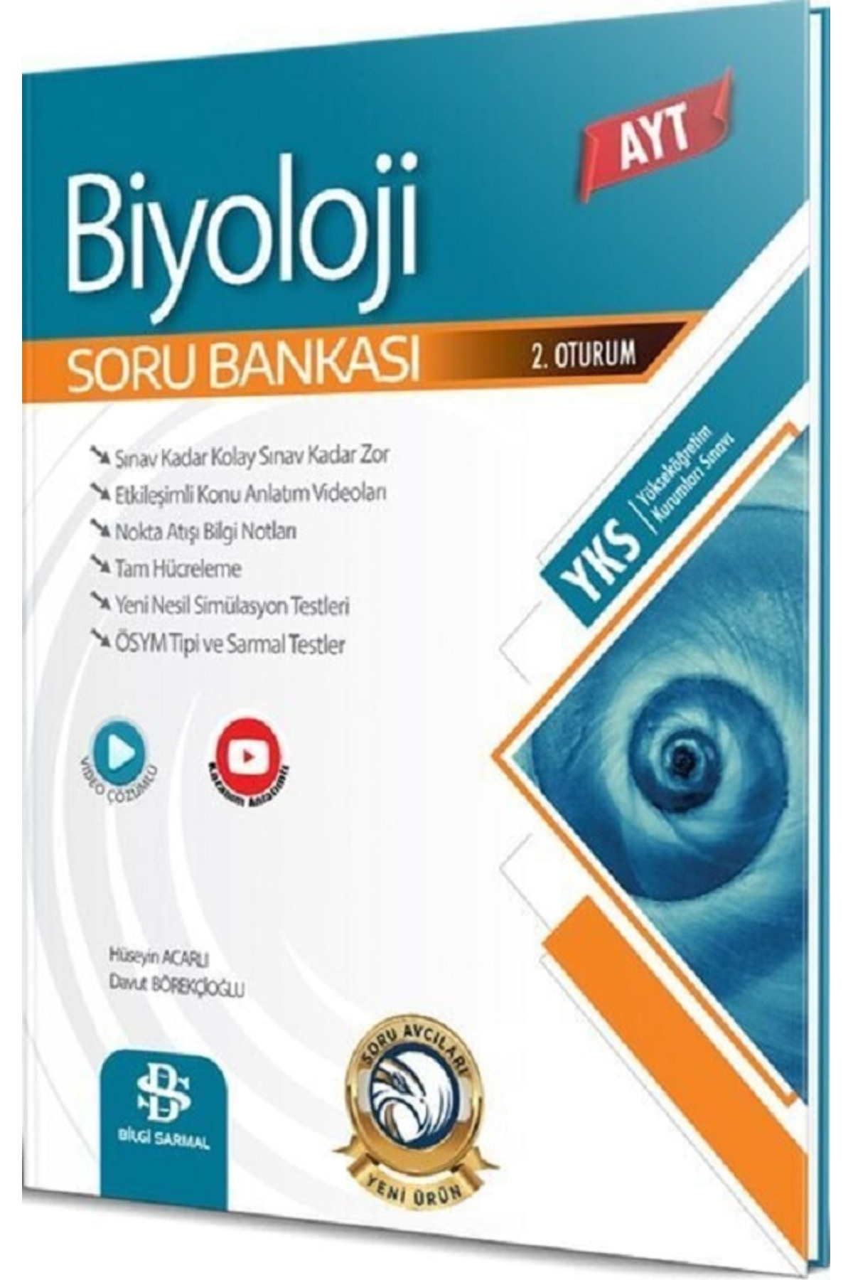Bilgi Sarmal YKS AYT Biyoloji Soru Avcıları Soru Bankası Video Çö