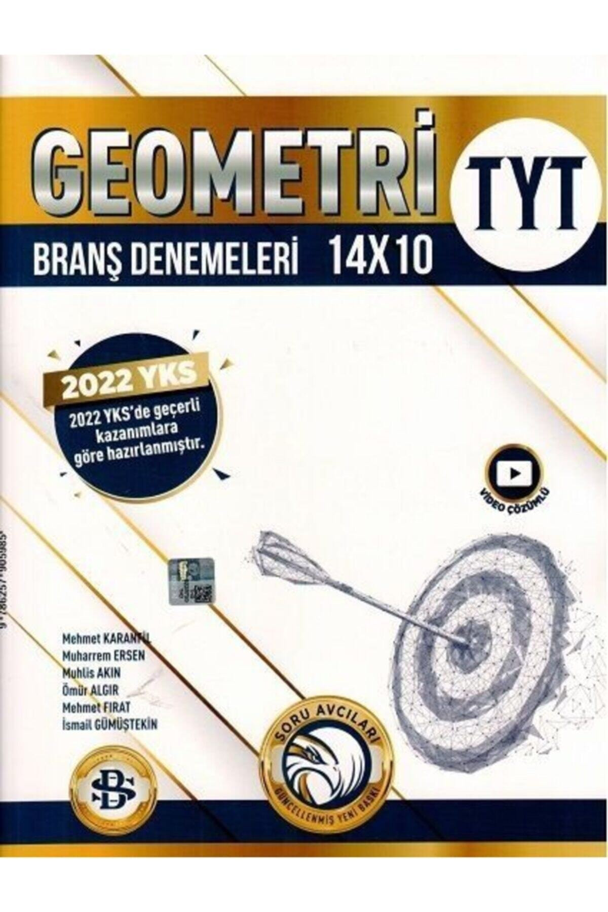 Bilgi Sarrmal TYT Geometri 12 X 10 Branş Denemeleri