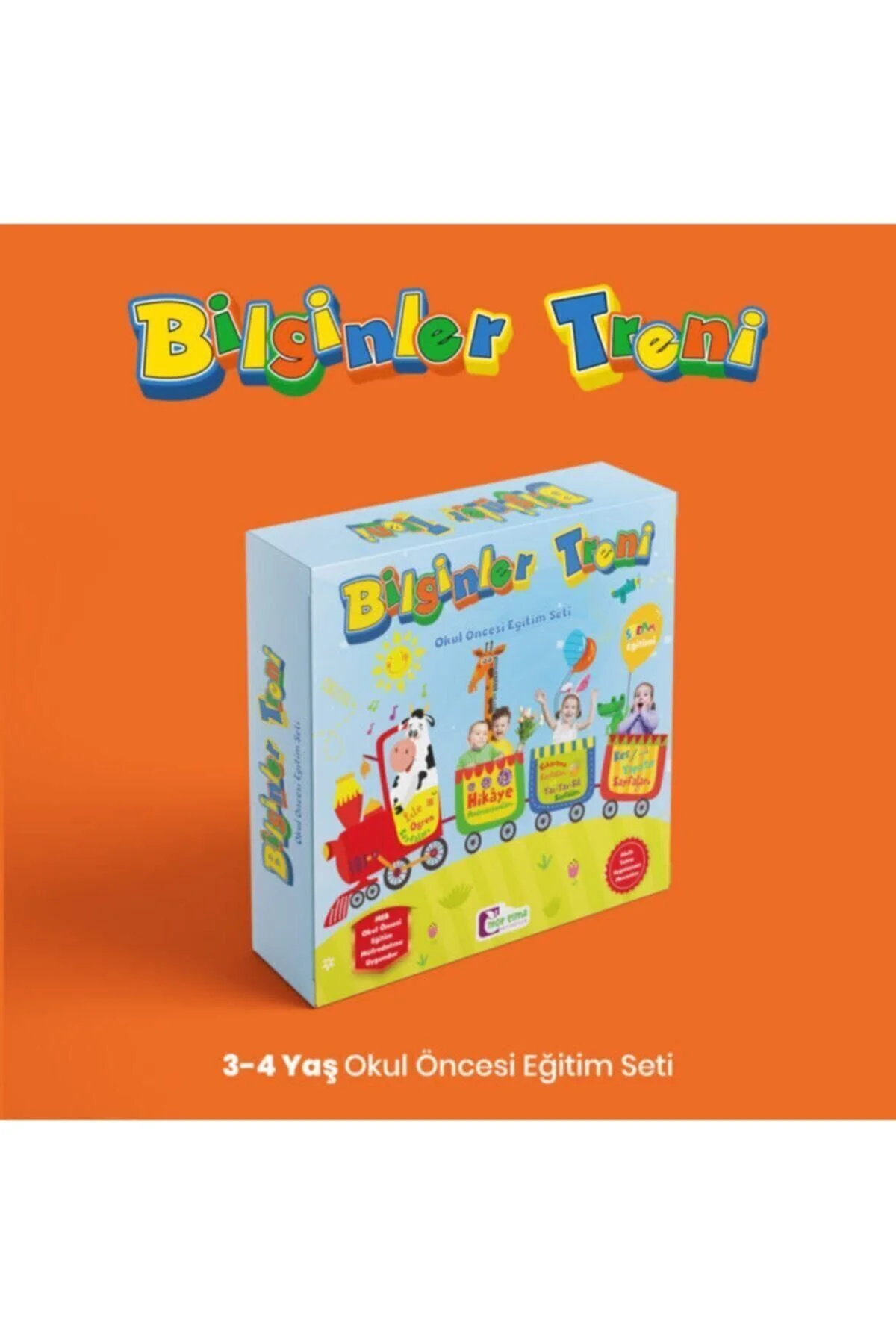 Bilginler Treni 3-4 Yaş Okul Öncesi Eğitim Seti 36+ Ay - Fiyatı, Yorumları ve Özellikleri