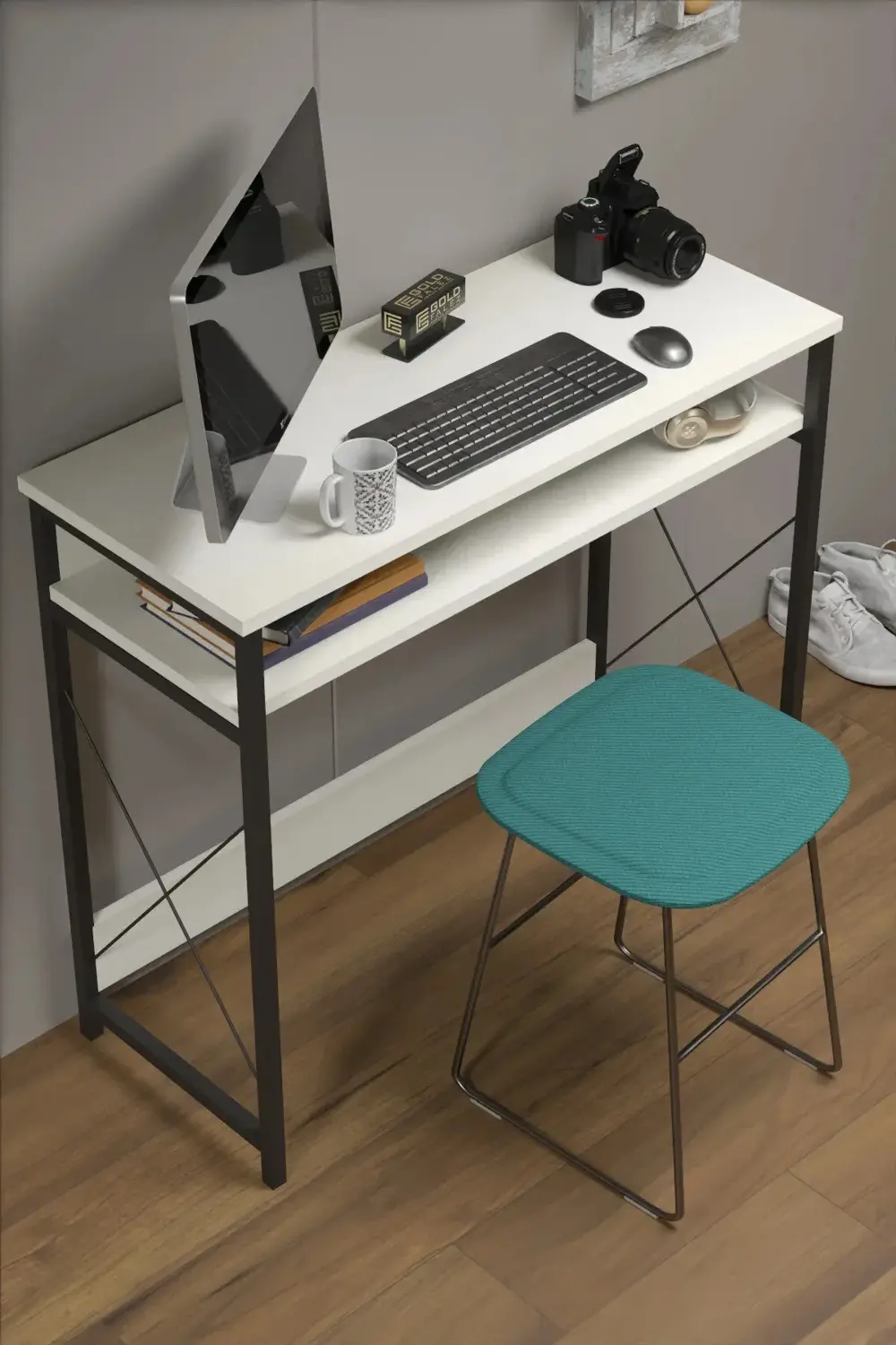 Bilgisayar Çalışma Masası Beyaz