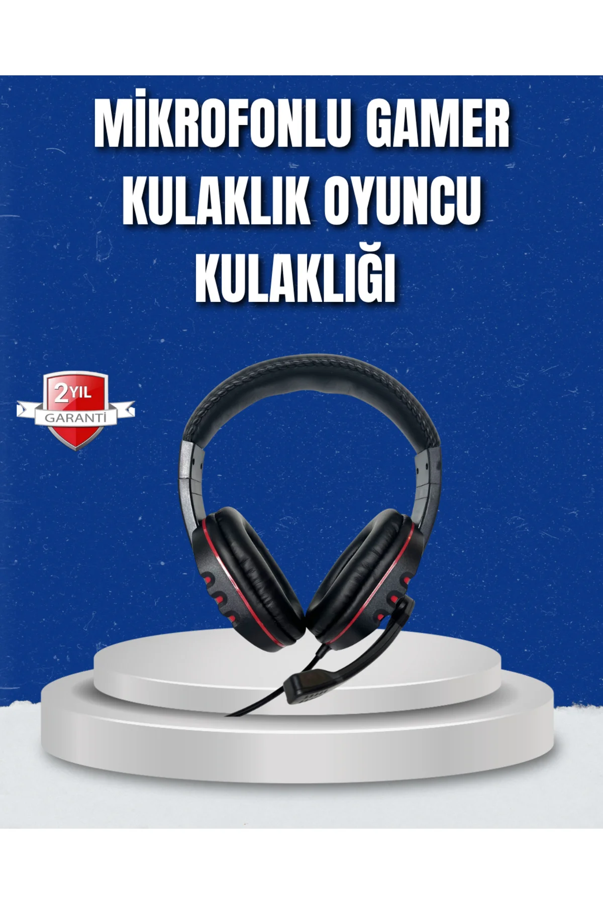 Bilgisayar Oyuncu Kulaklığı – Yumuşak Pedli, Dayanıklı İpli Kablo