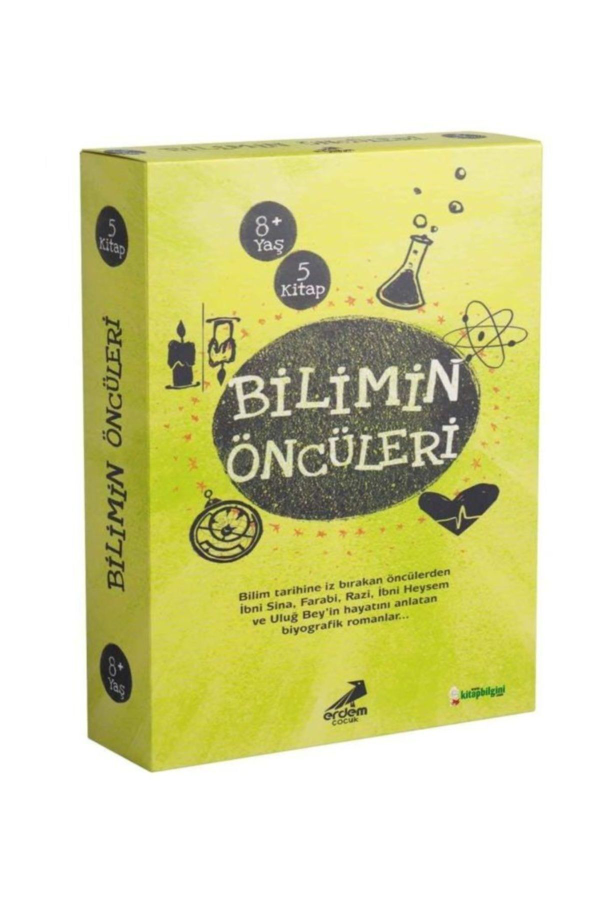 Erdem Yayınları Bilimin Öncüleri 1 Set 5 Kitap Kutulu