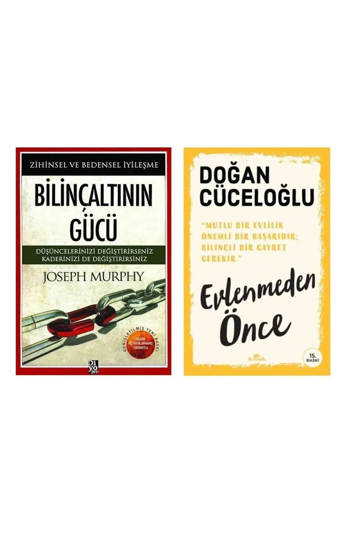 bilincaltinin gucu + evlenmeden once (2 SET)