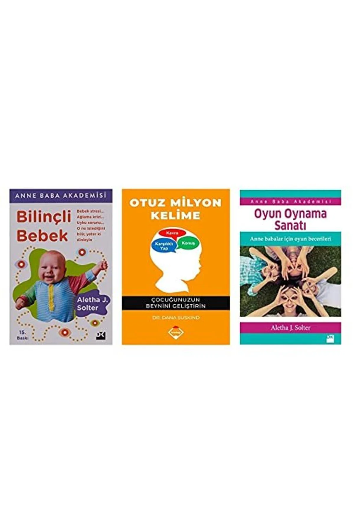 bilincli bebek-otuzmilyon kelime-oyun oynama sanati= 3 set