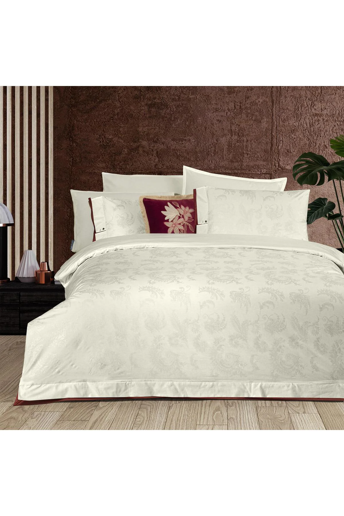 Bimala King Size (Battal Boy) %100 Pamuk Çift Taraflı Nevresim Takımı Bimala King Size (Battal Boy) %100 Pamuk Çift Taraflı Nevresim Takımı