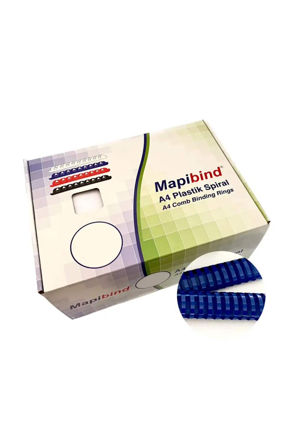 Bind 51mm Plastik Spiral Lacivert 50 Ad.