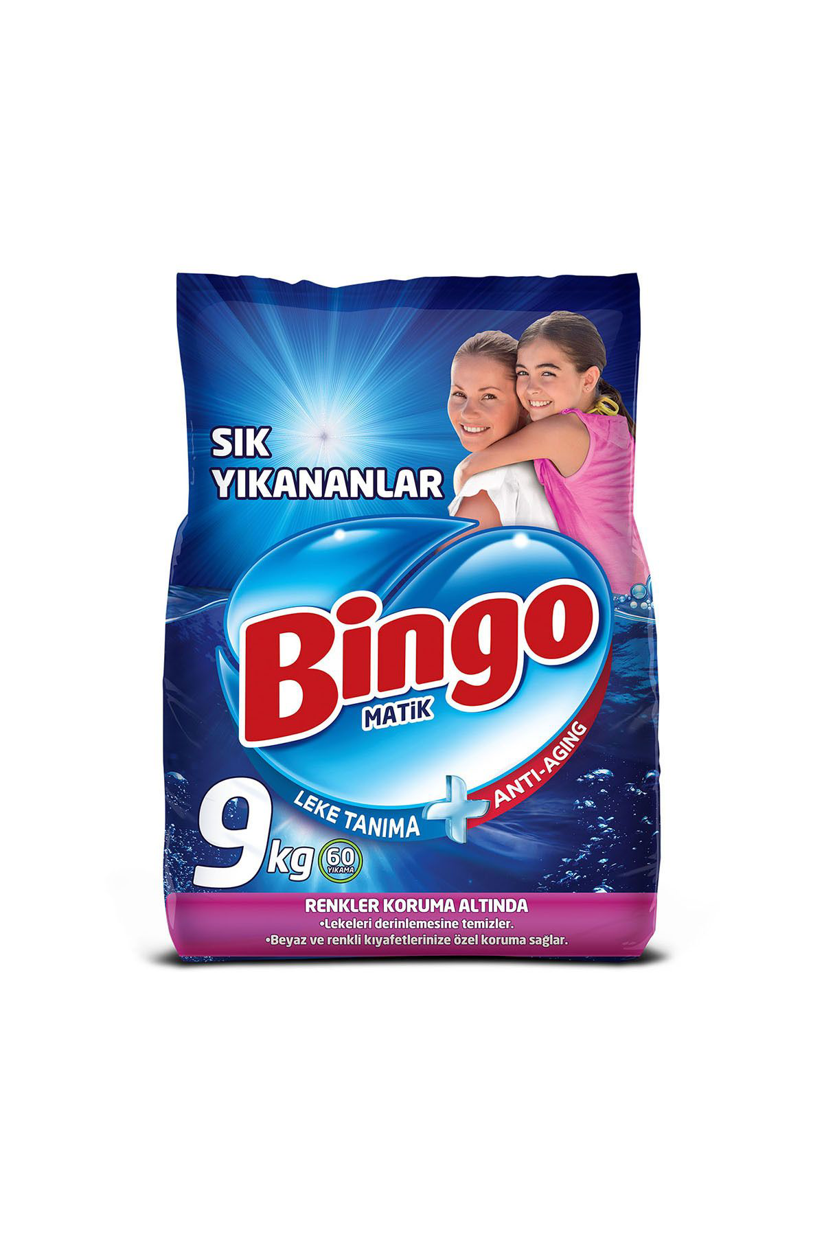 Bingo  Matik Sık Yıkanan Çamaşırlara Özel 9 Kg