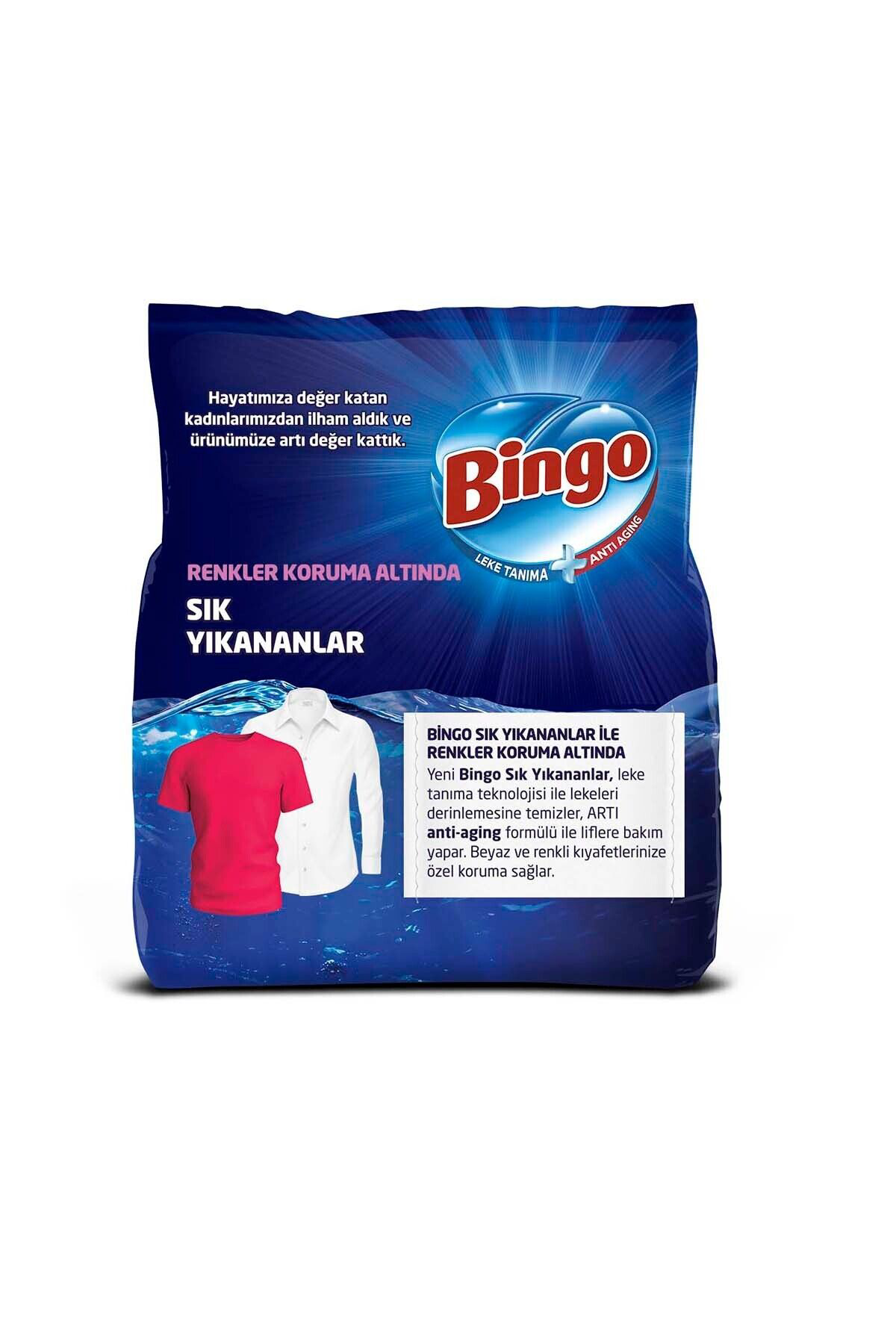 Bingo  Matik Sık Yıkanan Çamaşırlara Özel 9 Kg