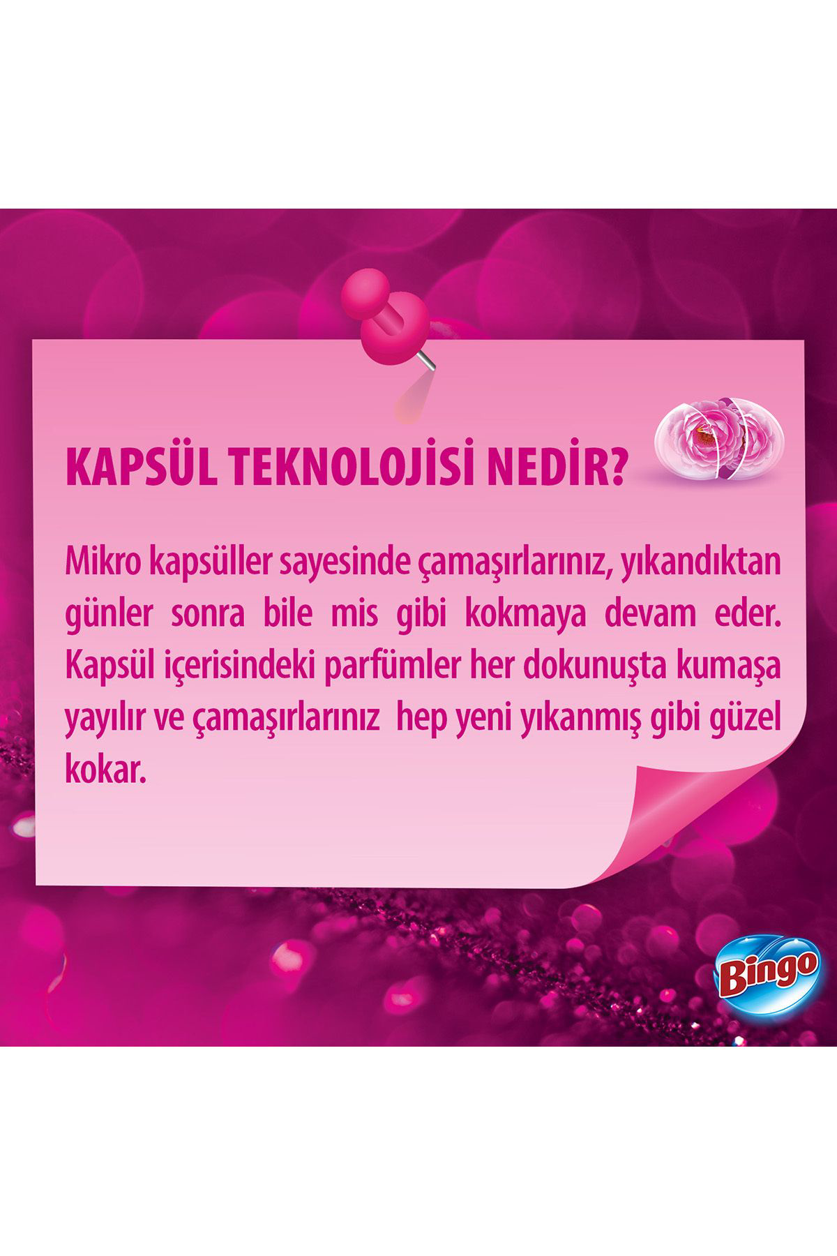 Bingo Soft Konsantre Çamaşır Yumuşatıcısı Begonvil 1440 ml X 6 Ad