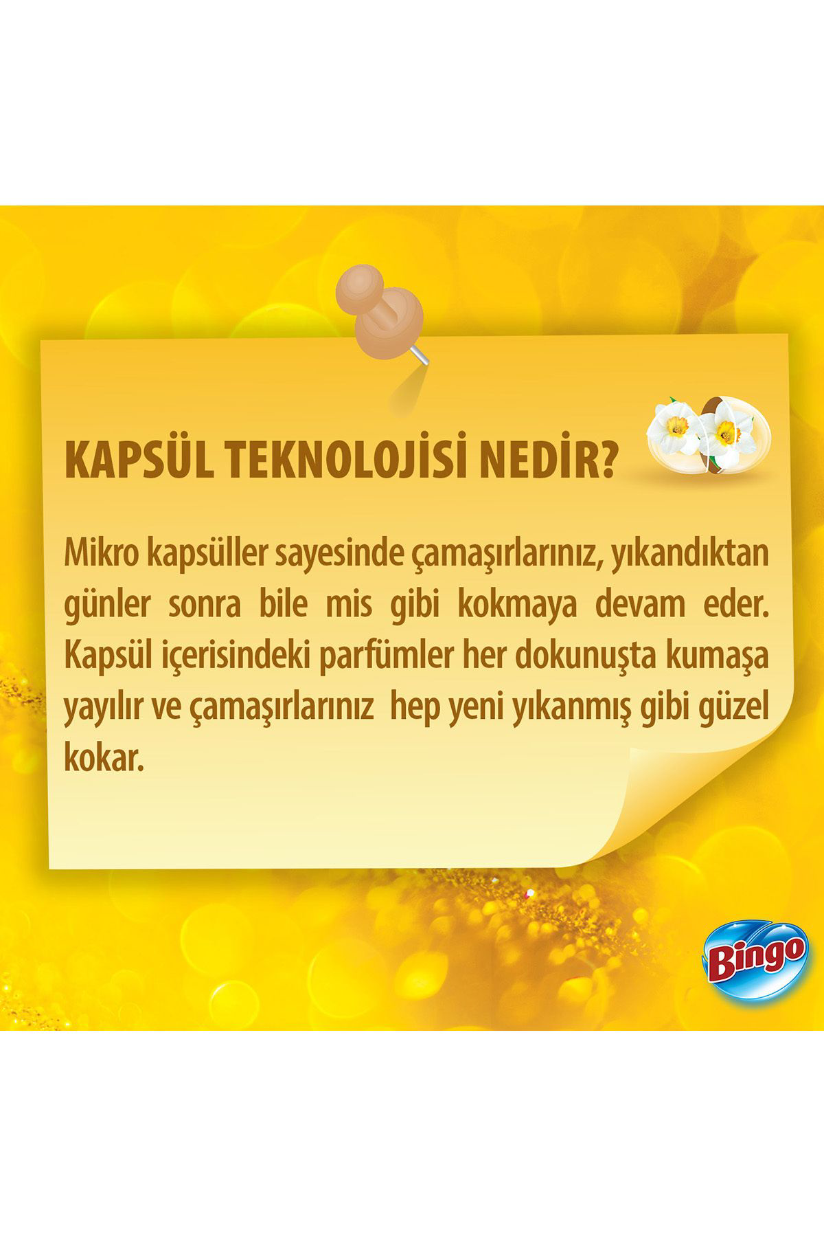 Bingo Soft Konsantre Çamaşır Yumuşatıcısı Nergis 1440 ml X 6 Adet