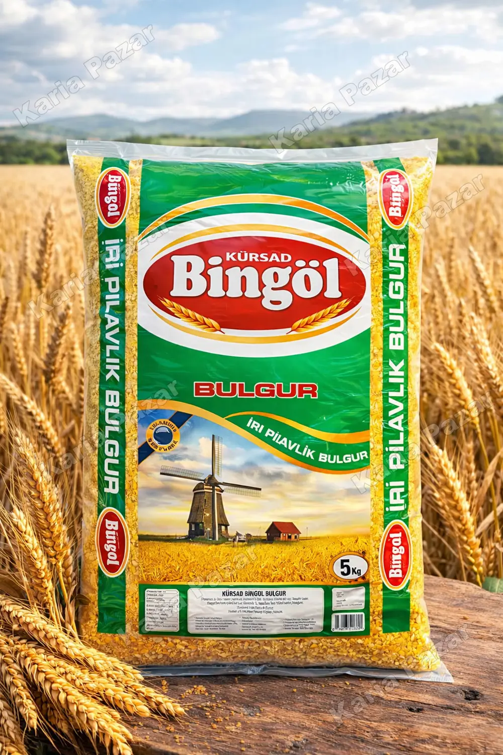 Bingöl İri Pilavlık Bulgur 5 kg