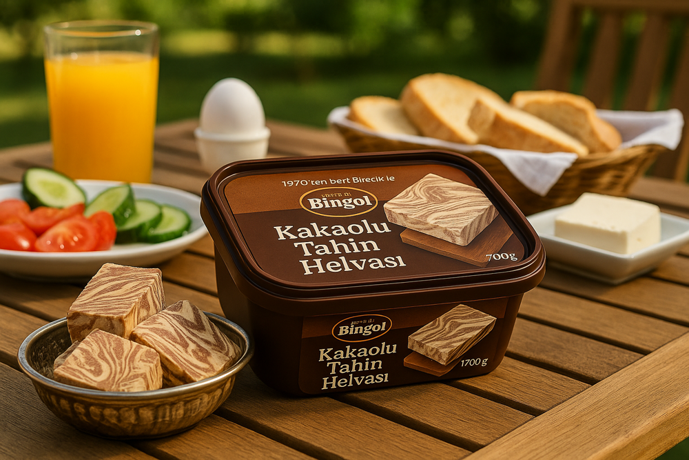 Bingöl Kakaolu Tahin Helvası 1700 G X 10 | Toptan Ekonomik Paket