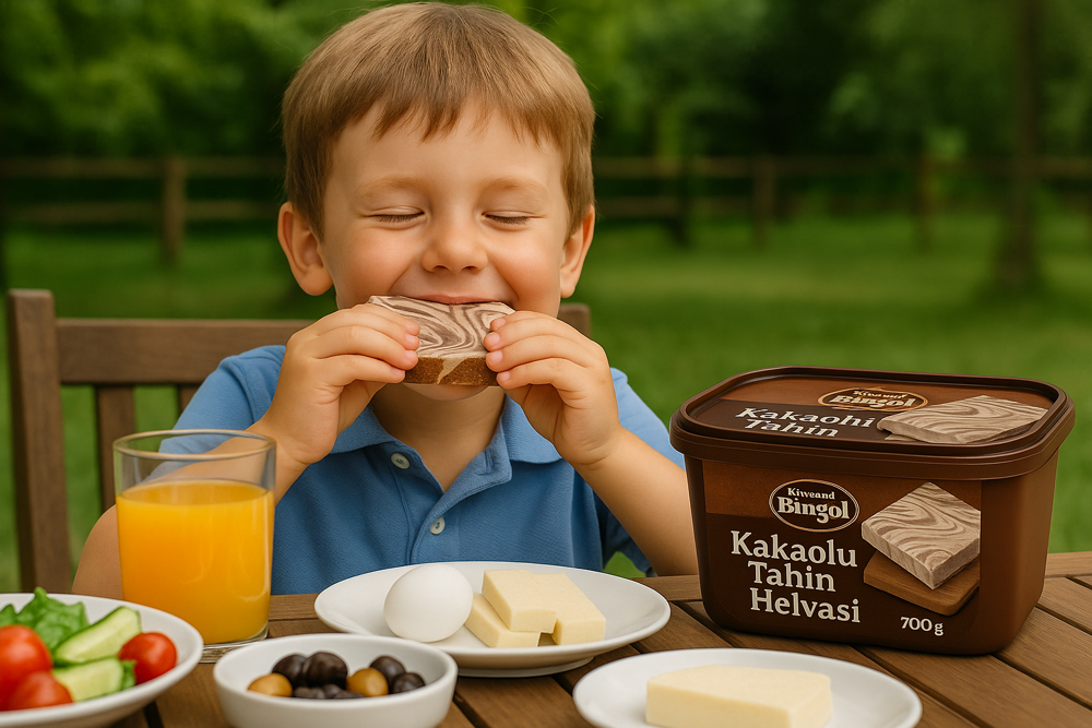 Bingöl Kakaolu Tahin Helvası 1700 G X 8 | Kalabalık Sofralar İçin