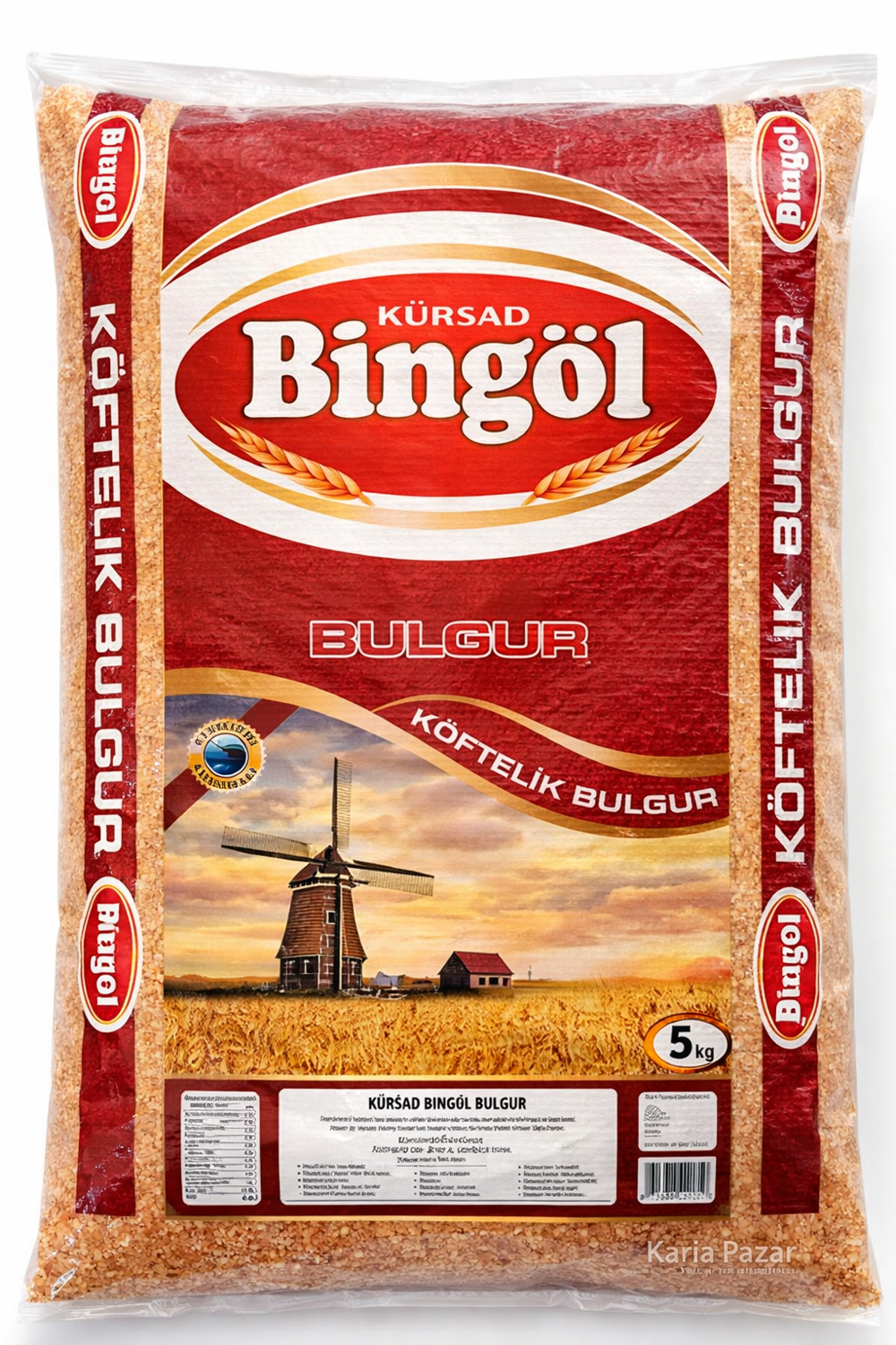 Bingöl Köftelik Bulgur (Sümüt) 5 kg