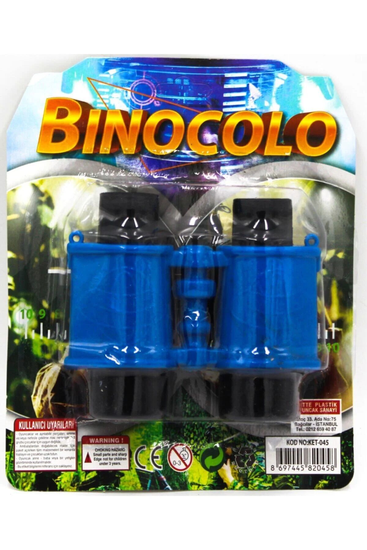 Binocolo Oyuncak Dürbün - Mavi
