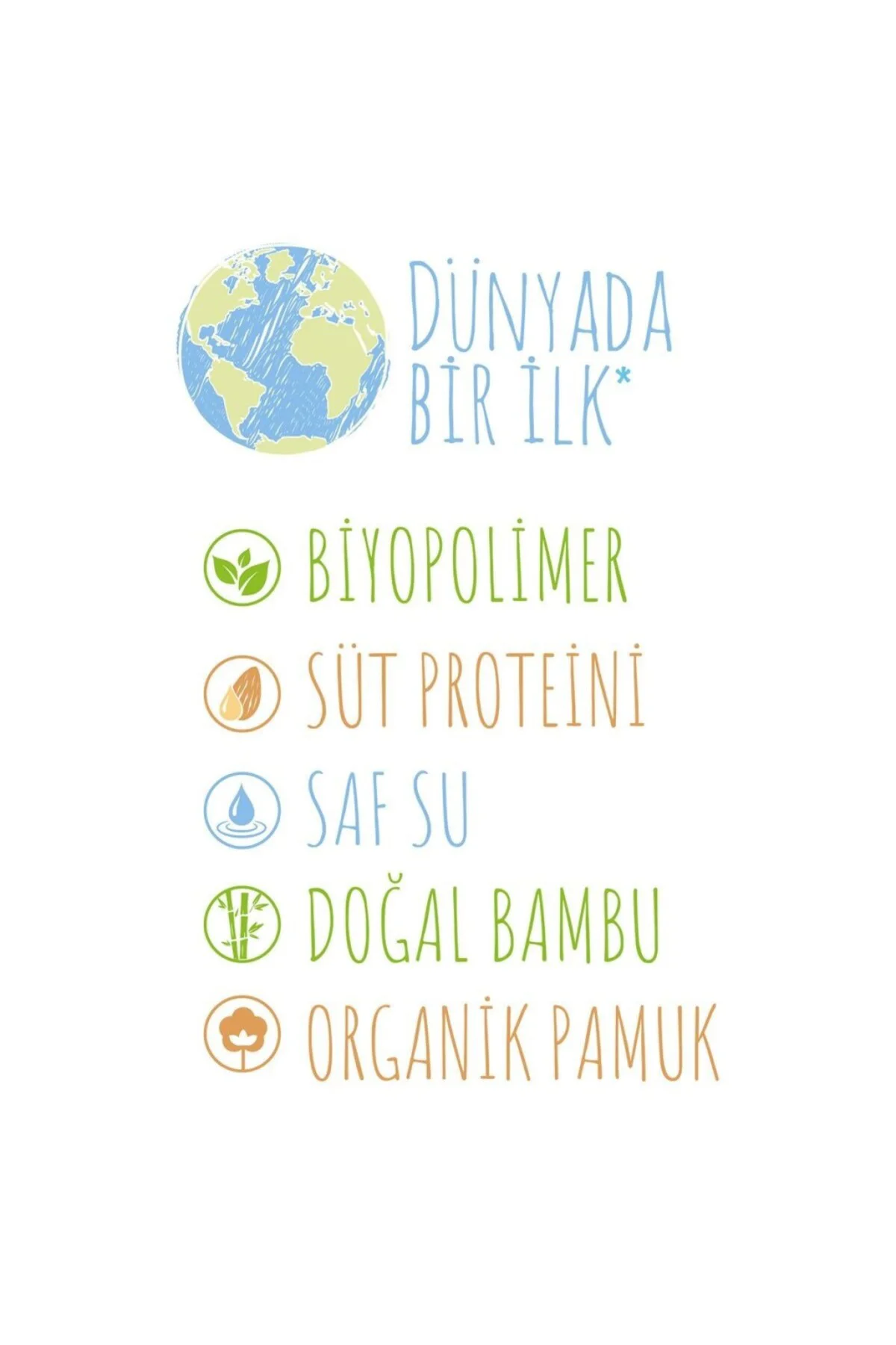 Bio Natural Islak Havlu Mendil 3x40 120 Yaprak