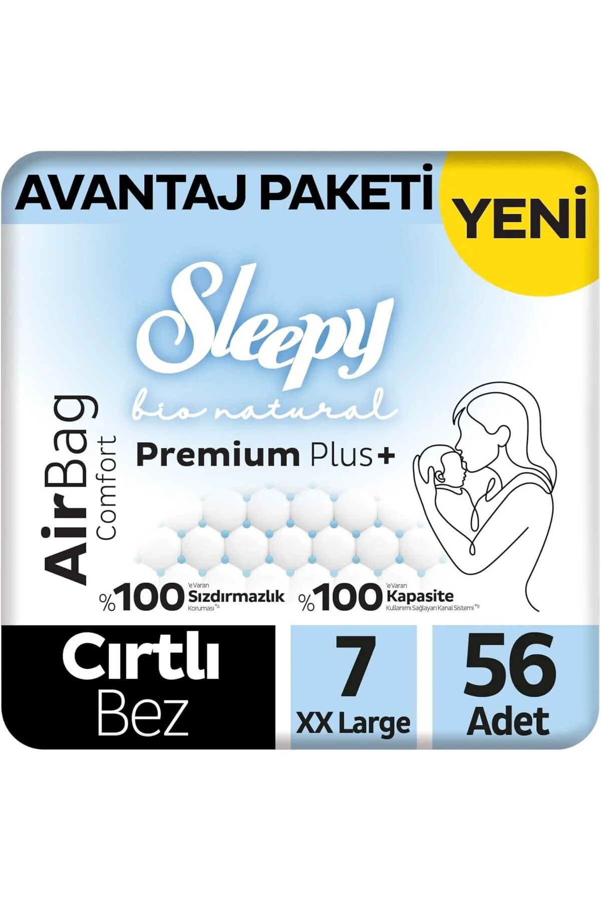 Bio Natural Premium Plus Airbag Comfort Avantaj Paketi Bebek Bezi