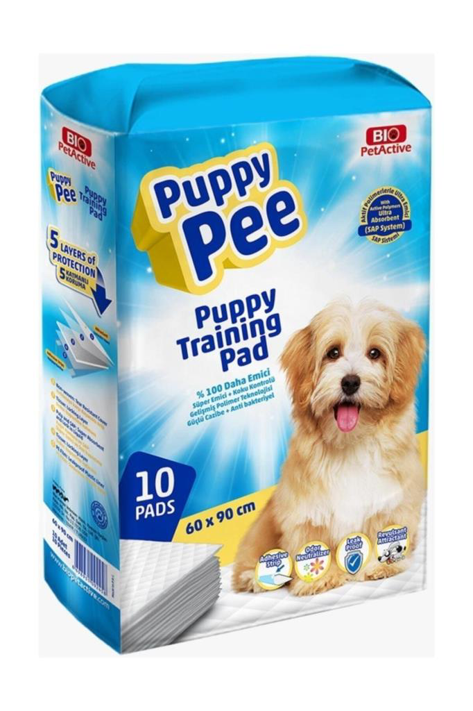 Bio Petactive Bio Pet Active Puppy Pee Köpek Çiş Eğitim Pedi 60X90cm (10'Lu)