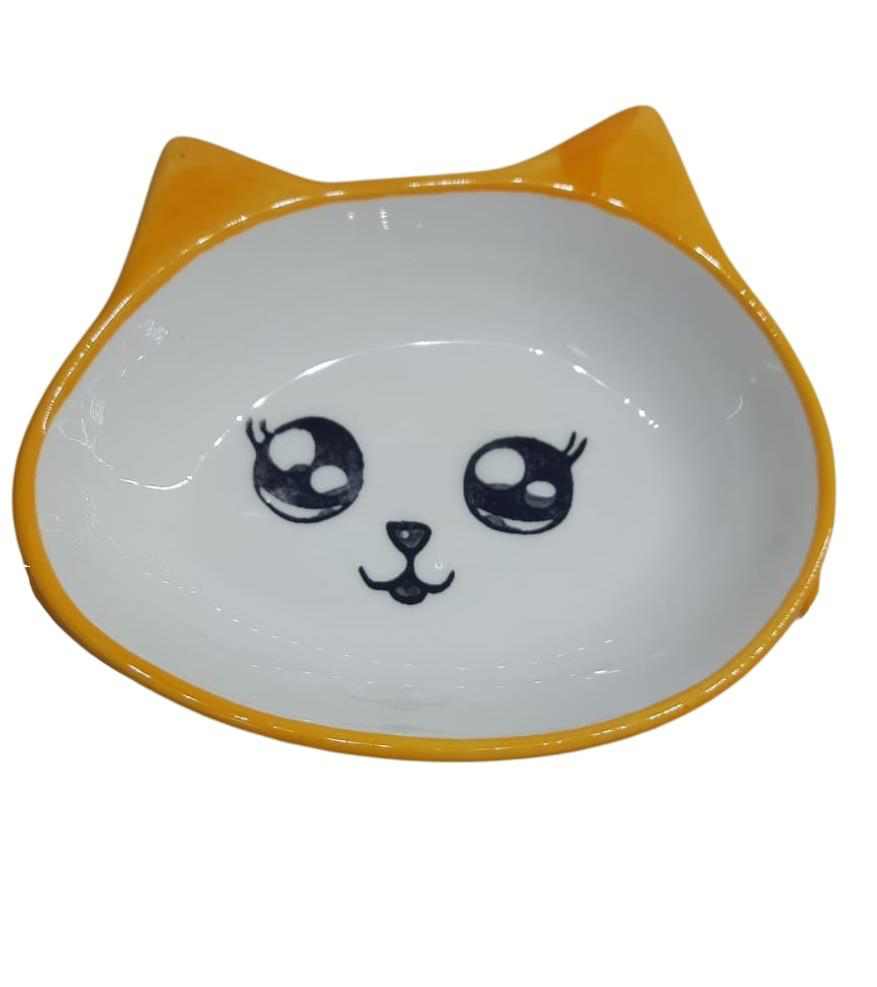 Bio Pet Active Seramik Kedi Mama Kabı 12-15-3,5cm No:3