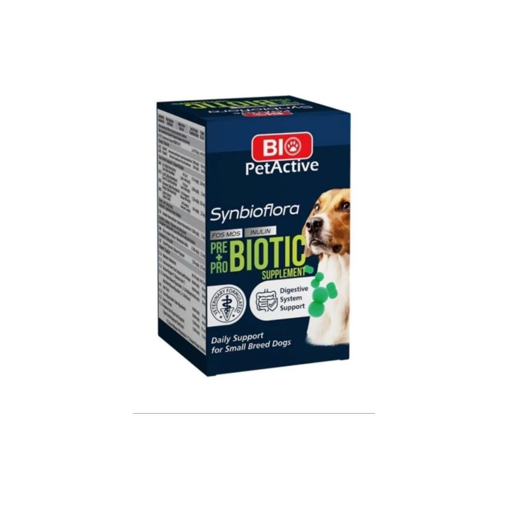 Bio Petactive Bio Pet Active Küçük İrk Köpekler İçin Synbioflora Prebiotik 60 T Bio Petactive Bio Pet Active Küçük İrk Köpekler İçin Synbioflora Prebiotik 60 T