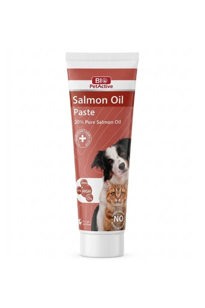 Bio Pet Active Somon Yağı Kedi ve Köpek Macunu 100 ML