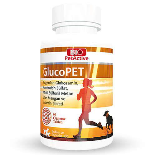 Bio Pet  Glucopet Kedi Ve Köpekler İçin Eklem Güçlendirici (60 Tab Bio Pet  Glucopet Kedi Ve Köpekler İçin Eklem Güçlendirici (60 Tab