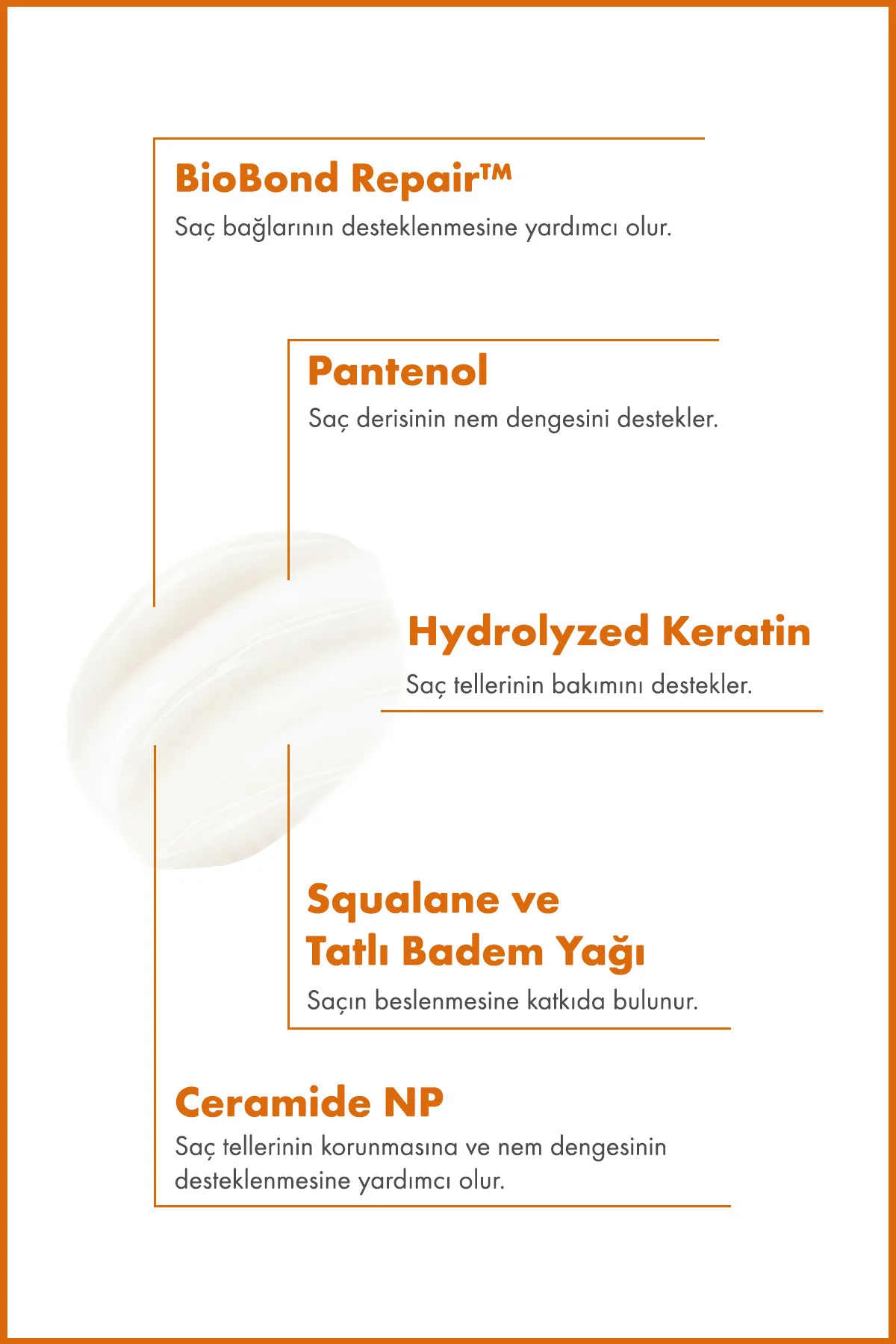 BioBond Repair™ Bağ Onarıcı Saç Kremi – Yoğun Nemlendirici Saç Bakım Kremi 300 ML BioBond Repair™ Bağ Onarıcı Saç Kremi – Yoğun Nemlendirici Saç Bakım Kremi 300 ML