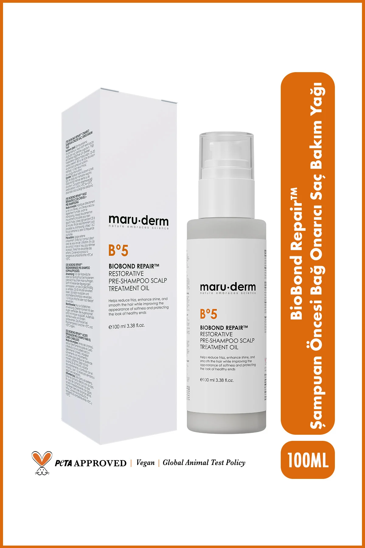BioBond Repair™ Şampuan Öncesi Bağ Onarıcı Saç Bakım Yağı 100 ML BioBond Repair™ Şampuan Öncesi Bağ Onarıcı Saç Bakım Yağı 100 ML Fiyatı, Yorumları ve Özellikleri