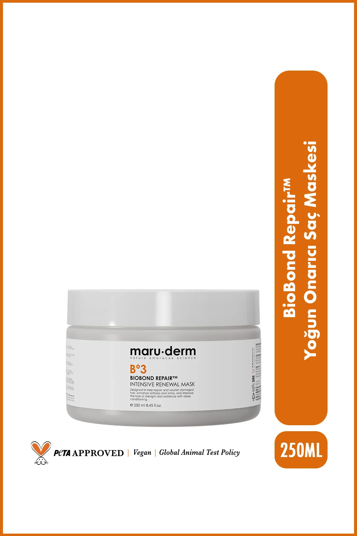 BioBond Repair™ Yoğun Onarıcı Saç Maskesi – Hasar Onarıcı Keratin & Bağ Güçlendirici 250 ML