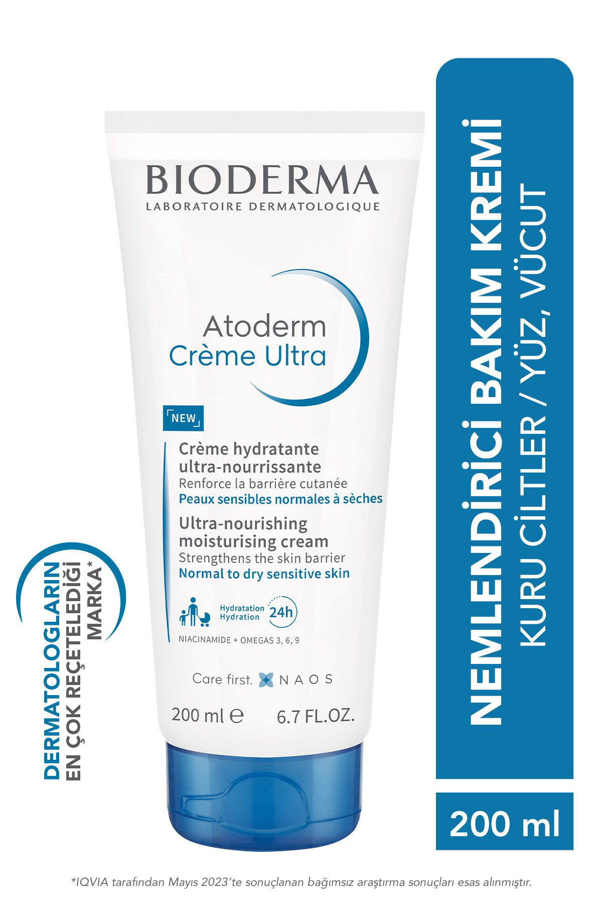 Bioderma Atoderm Cream Ultra 200 ml & Atoderm Shower Oil 200 ml