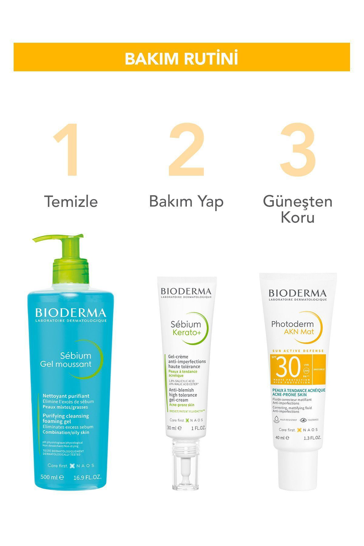 Bioderma  Photoderm Akn Mat Spf 30 İnvisible 40 Ml