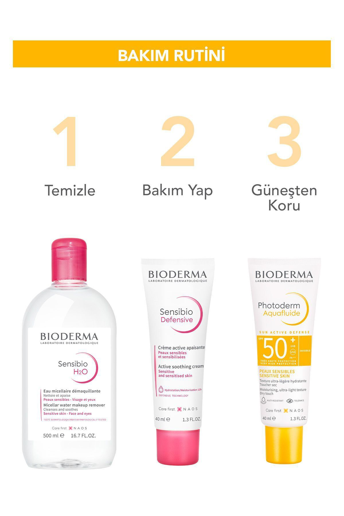 Bioderma Photoderm Aquafluid SPF50+ 40 ml