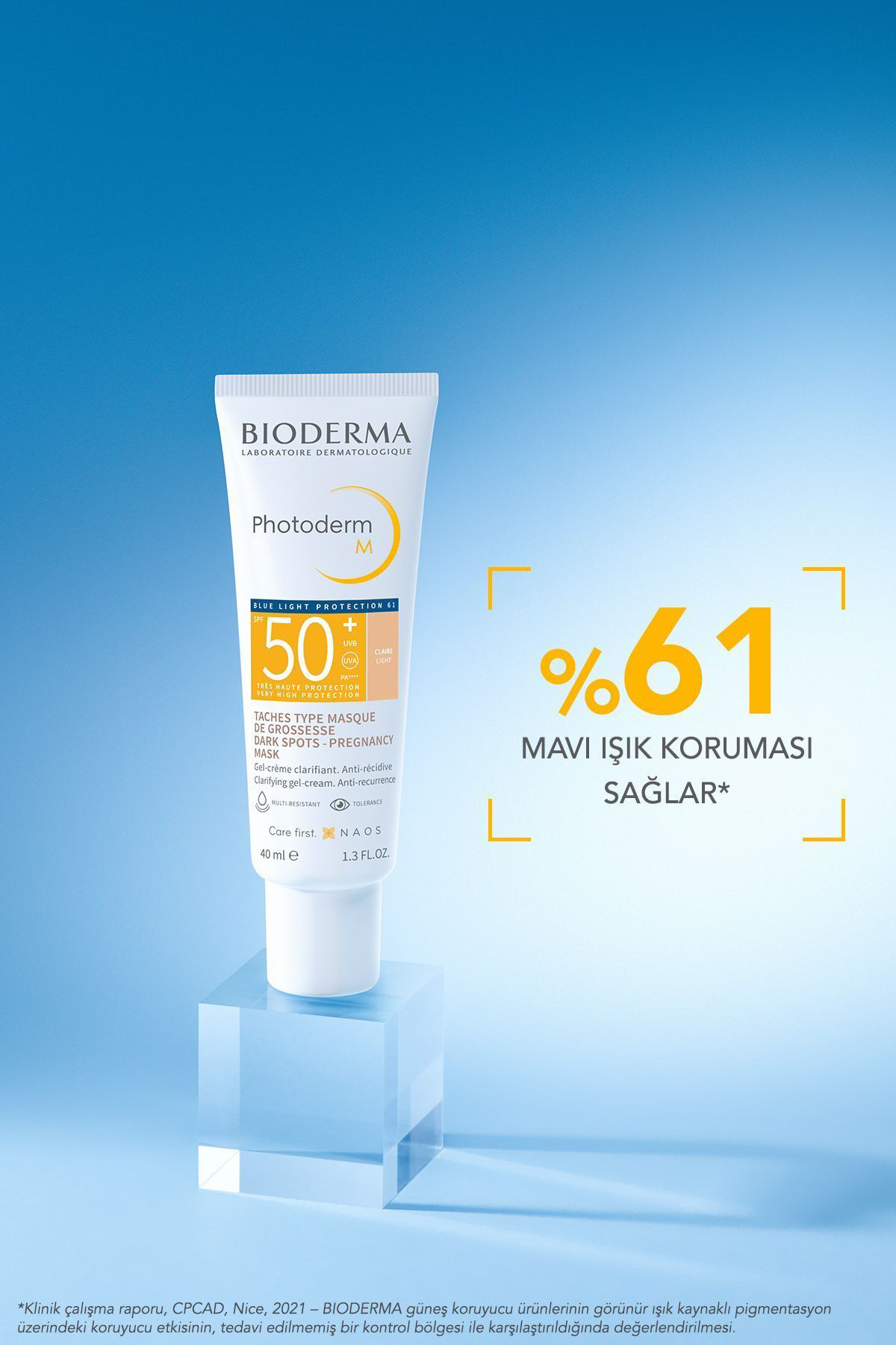 Bioderma Photoderm M Light Lekeli Ciltler İçin SPF50+ 40 ml