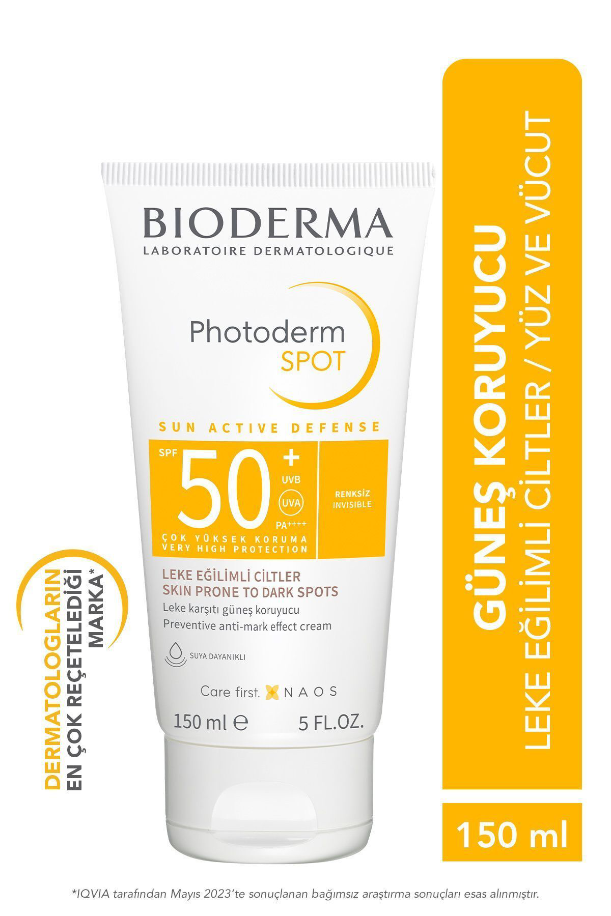 Bioderma  Photoderm Spot Leke Eğilimli Ciltler İçin Renksiz Güneş 