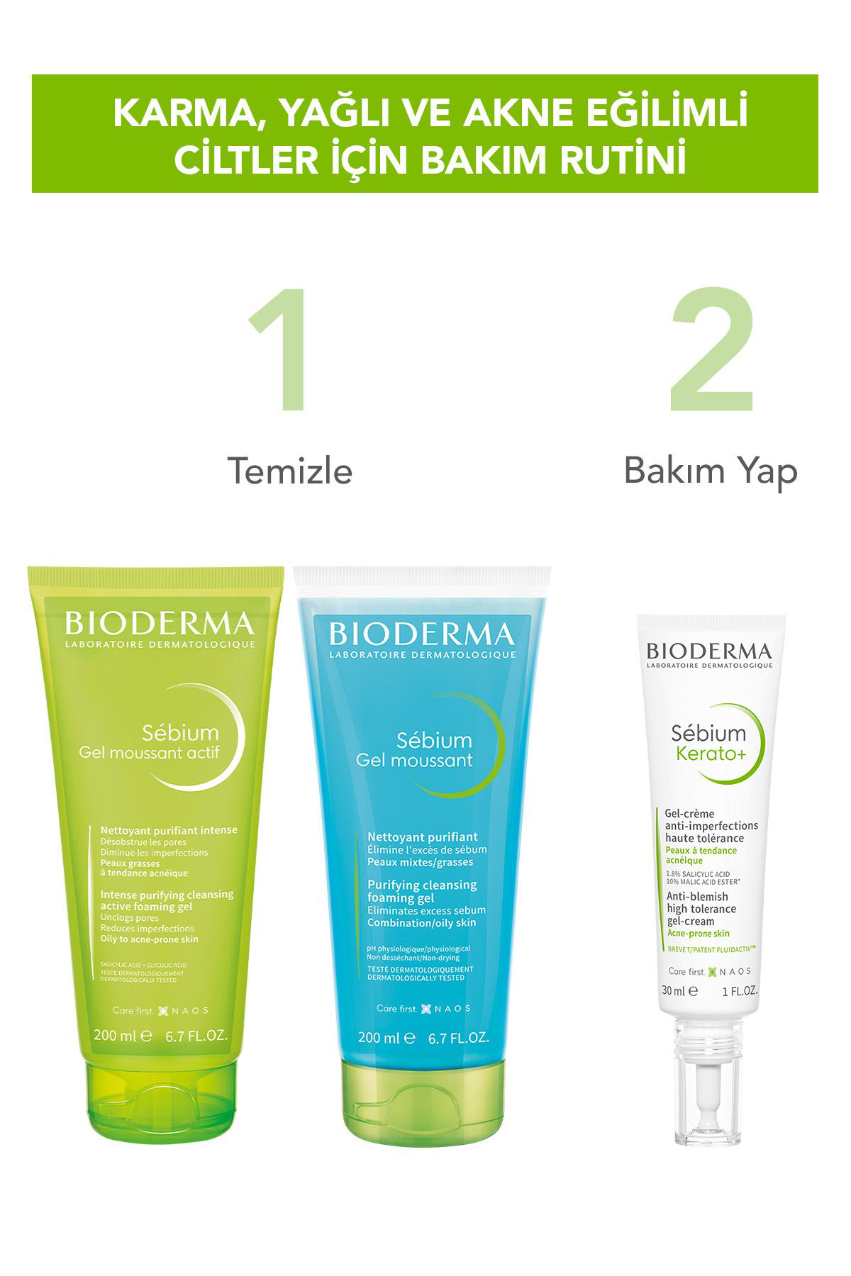 Bioderma Sebium Kerato+ Gel Cream 30 ml