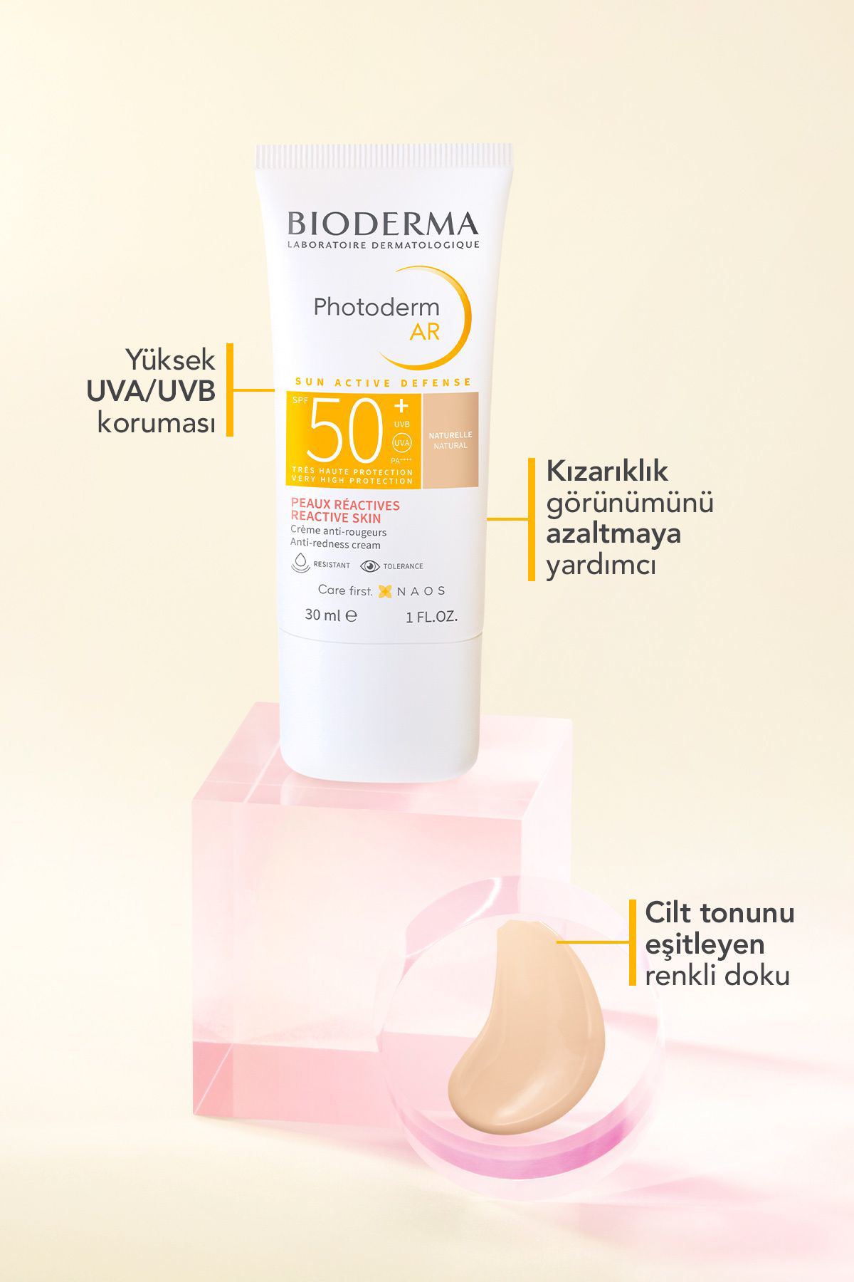 Bioderma Sensibio Defensive Serum 30 ml & Photoderm AR SPF50+ 30 Bioderma Sensibio Defensive Serum 30 ml & Photoderm AR SPF50+ 30