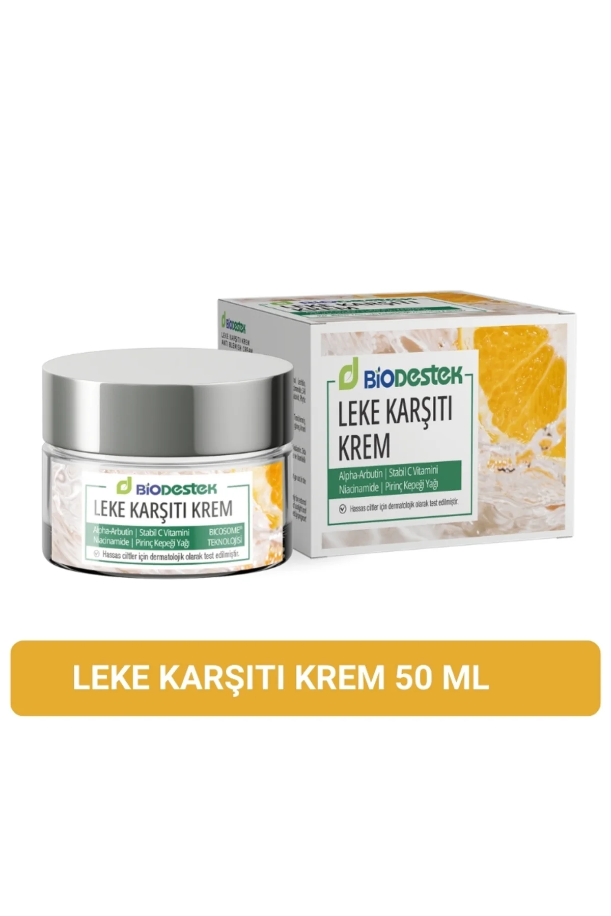 BİODESTEK LEKE KARŞITI KREM 50 ml