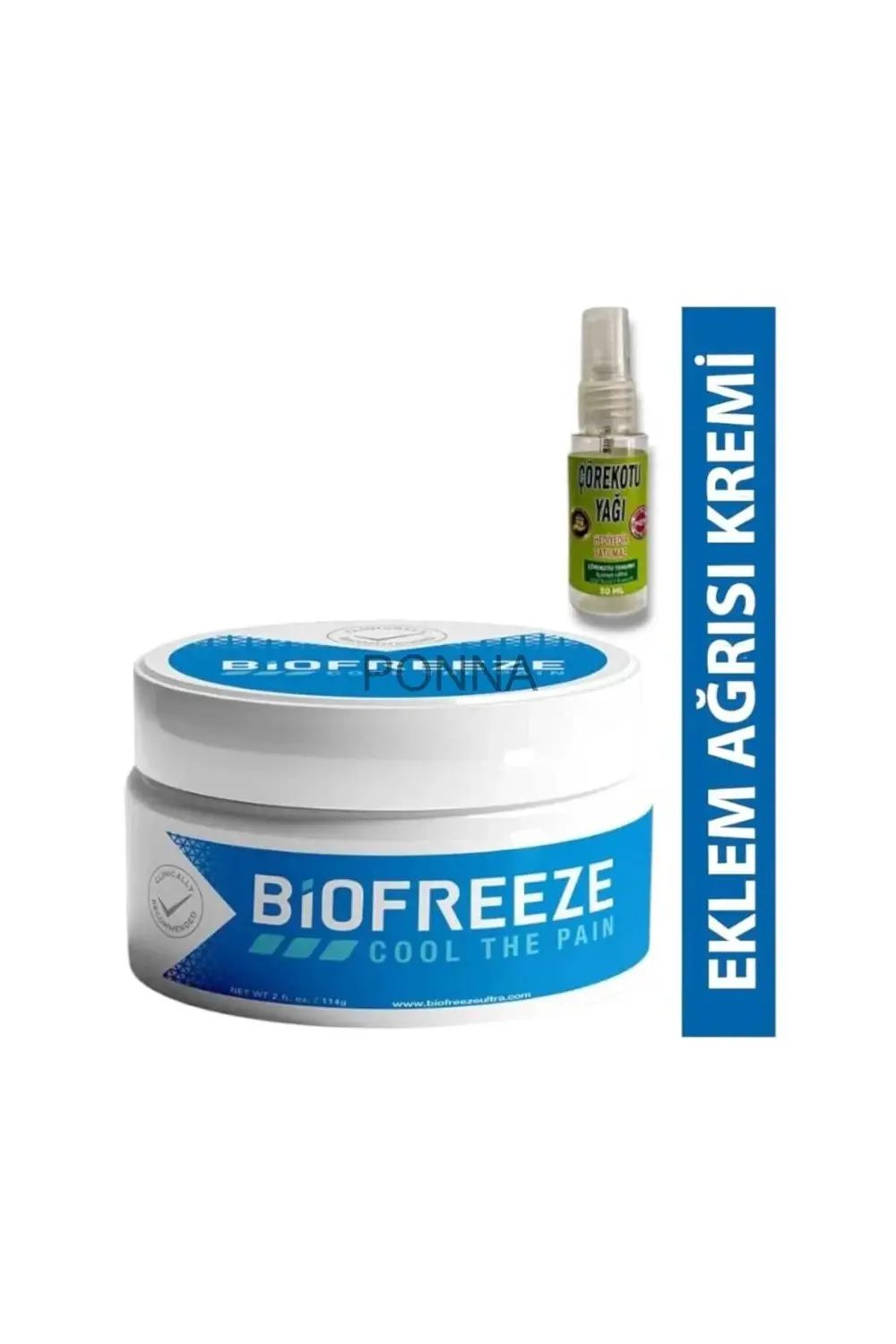 Biofreeze 150 ml Rahatlatıcı Masaj Kremi + Çörek Otu Yağı 30 ml H