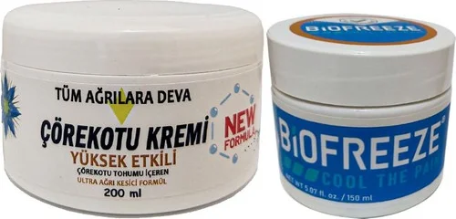 Biofreeze Çörek Otu Kremi Masaj Seti – 200 ml + 150 ml Soğuk Etkili Krem Fiyatı, Yorumları ve Özellikleri
